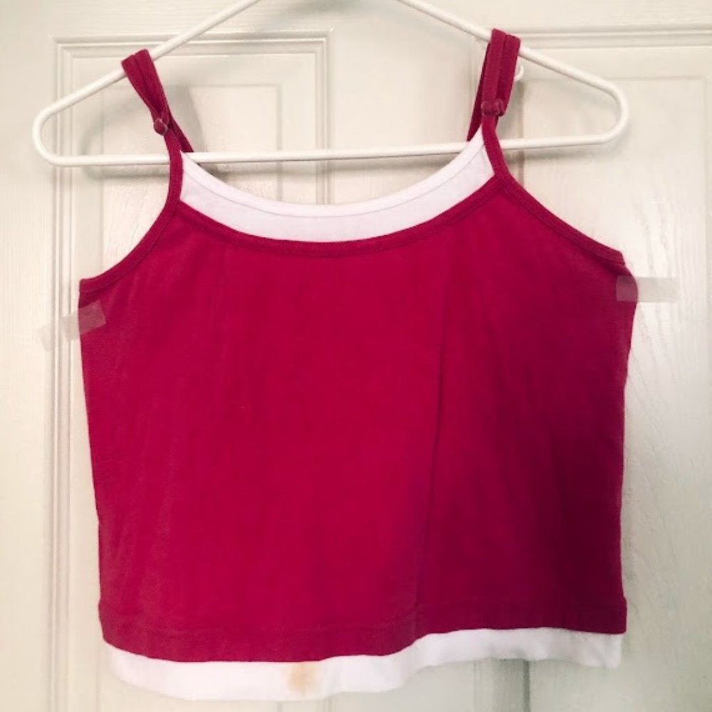 Woman white/pink top / camisoles, one size
